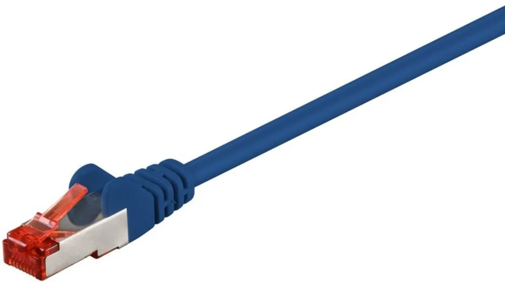 goobay Patch cable CAT6 S/FTP bu 50,0m - LSOH