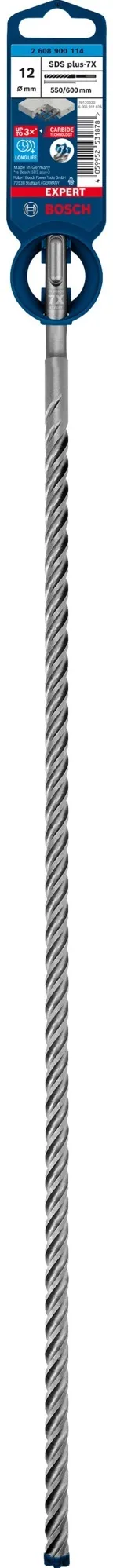BOSCH SDS plus-7X 12x550x600mm - 2608900114 EXPERT RANGE