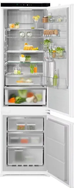 ElectroluxENG8MD19S refrigerator combination, 269 liters, energy class D, NoFrost, 189 cm