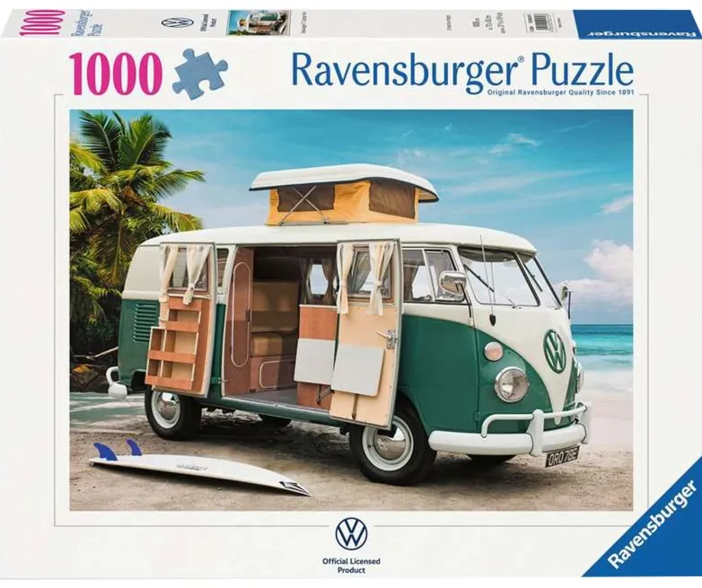 Ravensburger Puzzle Volkswagen T1 CamperVan (1000 pieces)