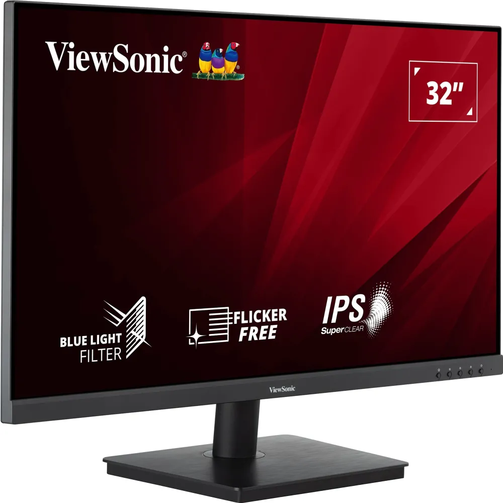 ViewSonic VA3209-2K-MHD, LED monitor - 31.5 - black, QHD, IPS, Adaptive-Sync