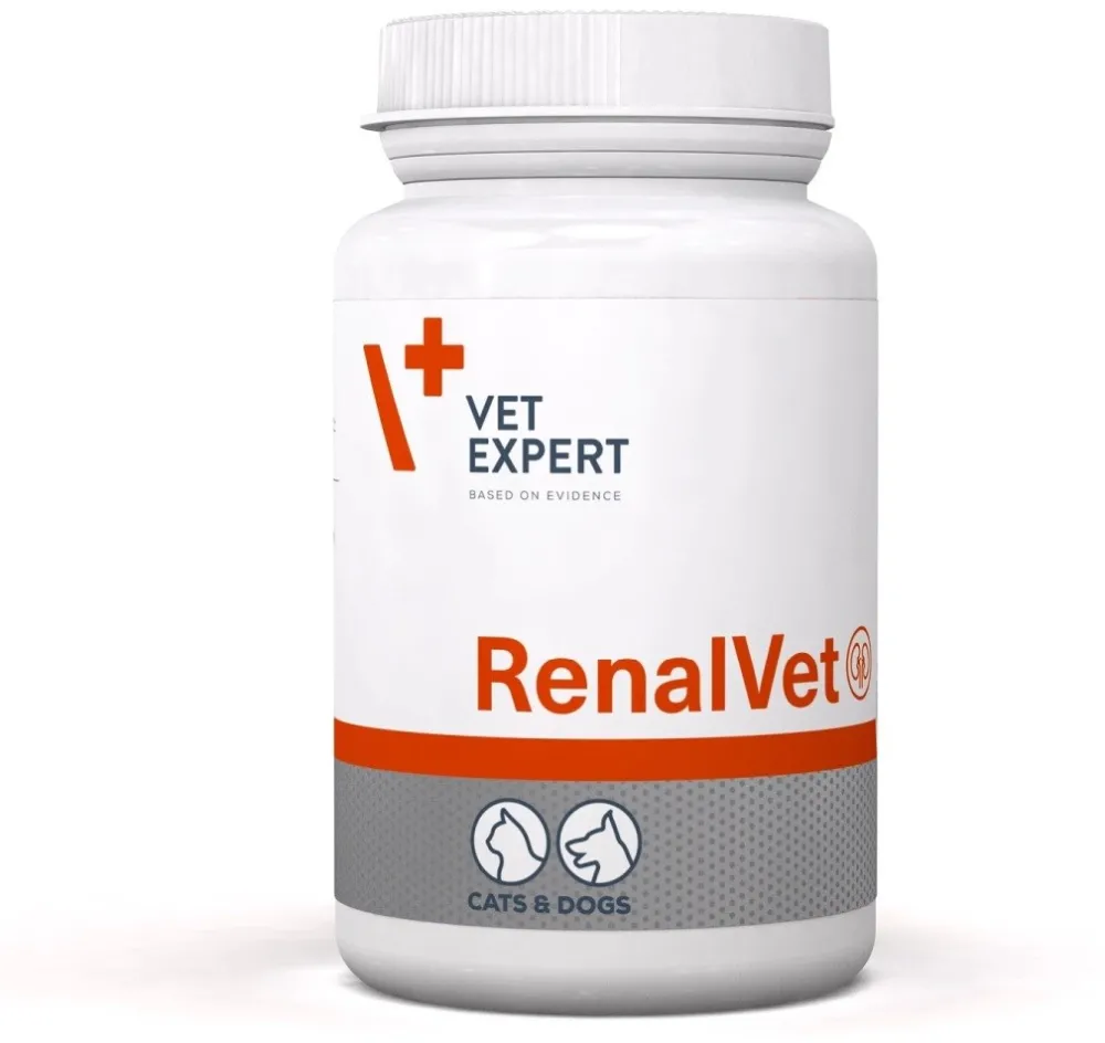 Supliment pentru caini si pisici VetExpert RenalVet 60 capsule