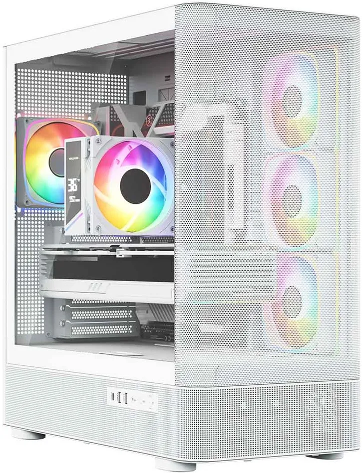 MODECOM Volcano Volcano AQ300 ARGB Midi White
