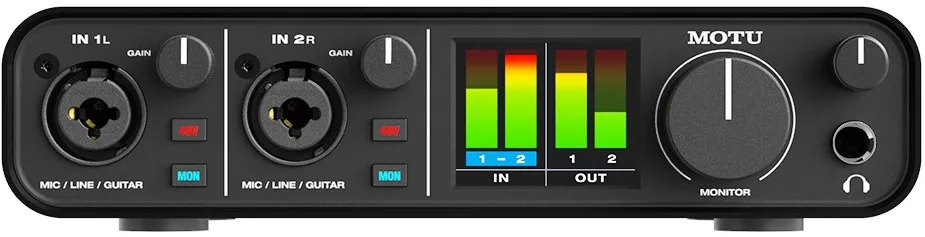 MOTU M2 – Audio interface