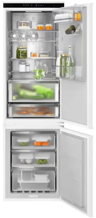 Electrolux ENZ9MC18S refrigerator combination, 227 liters, energy class C, NoFrost, 178 cm