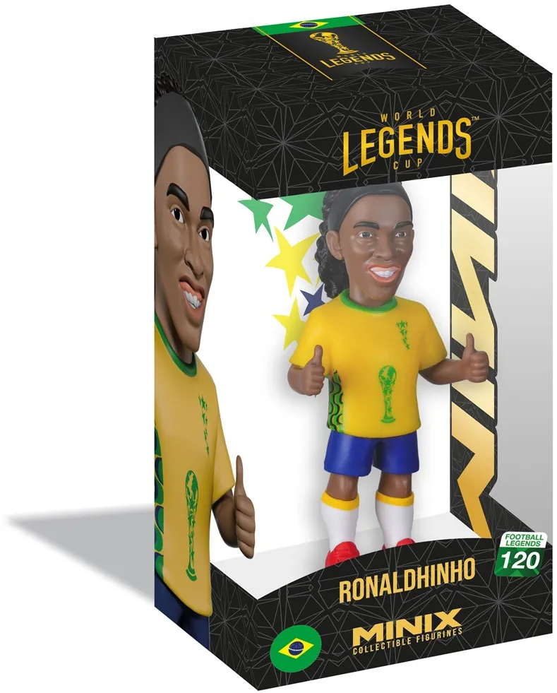 MINIX WC LEGENDS BRASIL - RONALDINHO