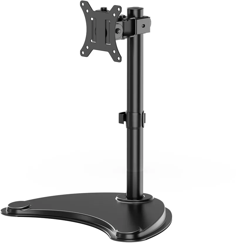Gembird MS-D1ST-04 Monitor desk stand (rotate, tilt, swivel), 13”-32”, black