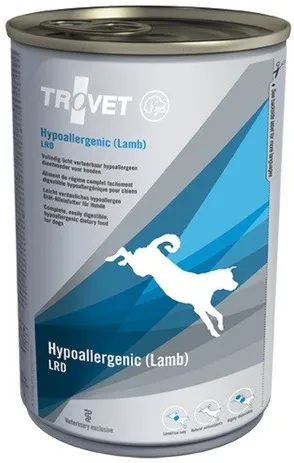 TROVET Hypoallergenic LRD with lamb - Wet dog food - 400 g