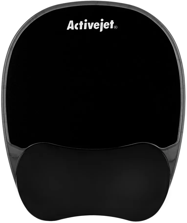 Activejet black gel mouse pad