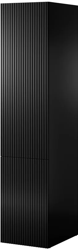 Wardrobe PAFOS 1D 45x55.5x198.5 Black matt