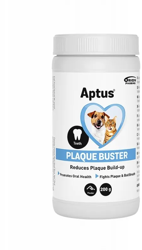 Supliment pentru dinti si gingii Aptus Plaque Buster pentru caini si pisici 200 g