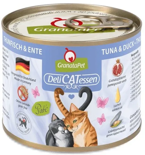 GRANATAPET DeliCATessen Tuna and duck - wet cat food - 200g