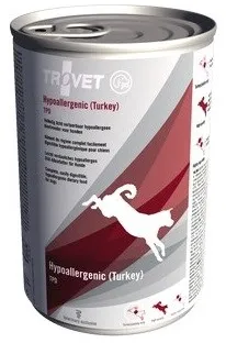 TROVET Hypoallergenic TPD with turkey  - Wet dog food - 400 g