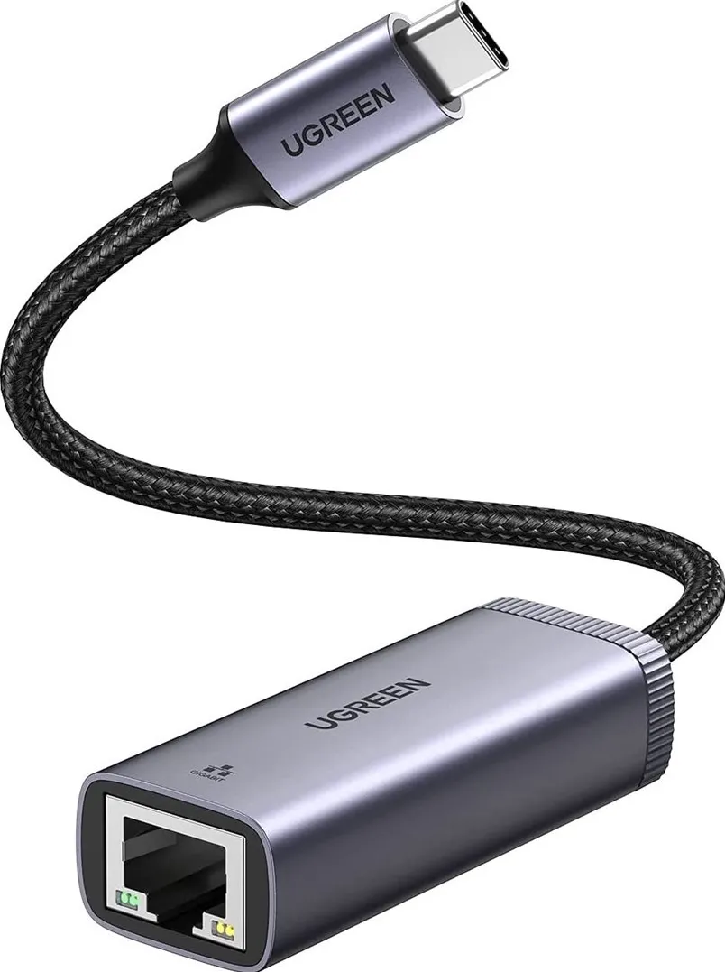 USB tip C - RJ45 1Gbps (1000Mbps) gri (40322 CM483)
