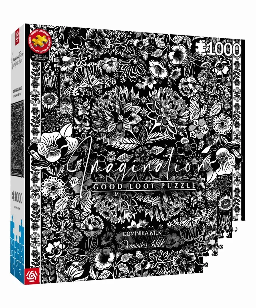 Puzzle Good Loot Imagination - Dominika Wilk: Monochrome Eden 1000 pc(s)