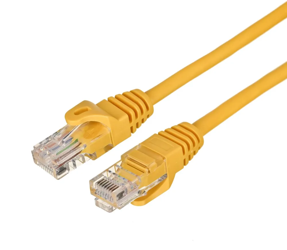 A-LAN KKU5ZOL0.5 networking cable Yellow 0.5 m Cat5e U/UTP (UTP)