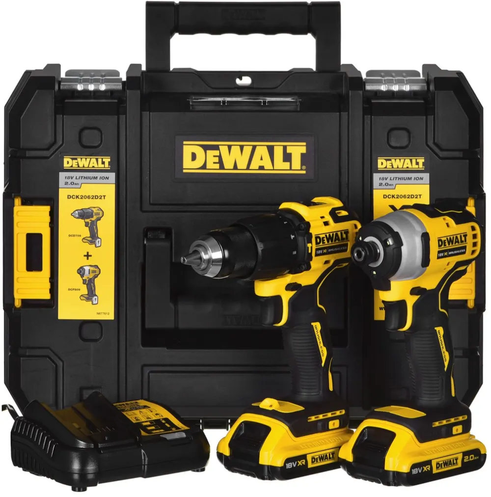 Set Scule Electrice 6-elemente (DCK2062D2T-QW)