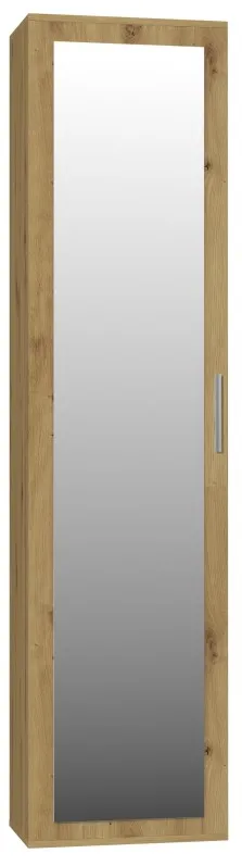 Topeshop DUO SZAFKA ARTISAN bedroom wardrobe/closet 2 shelves 1 door(s) Oak