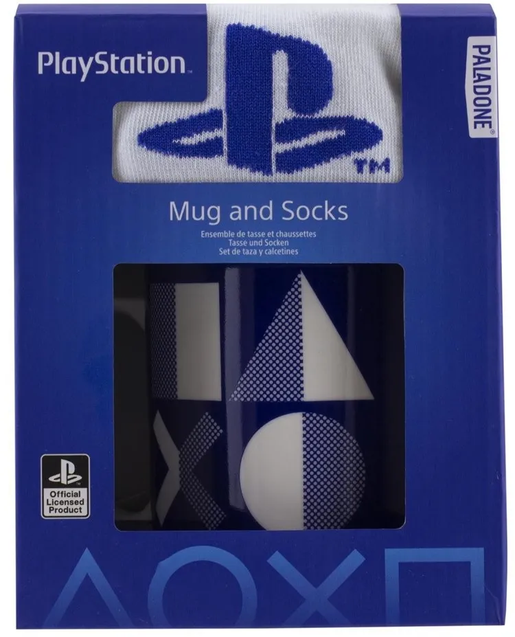 PLAYSTATION 5 - ZESTAW KUBEK + SKARPETY