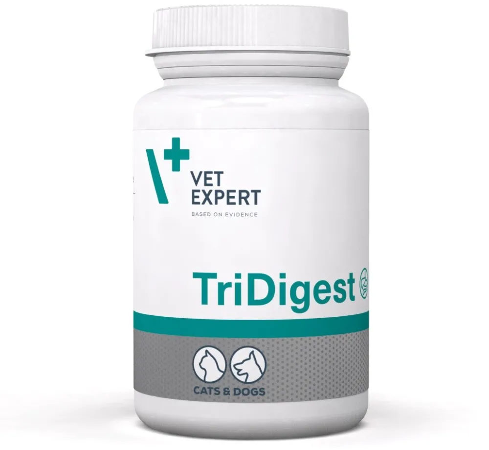 Supliment pentru caini si pisici VetExpert TriDigest 40 tablete