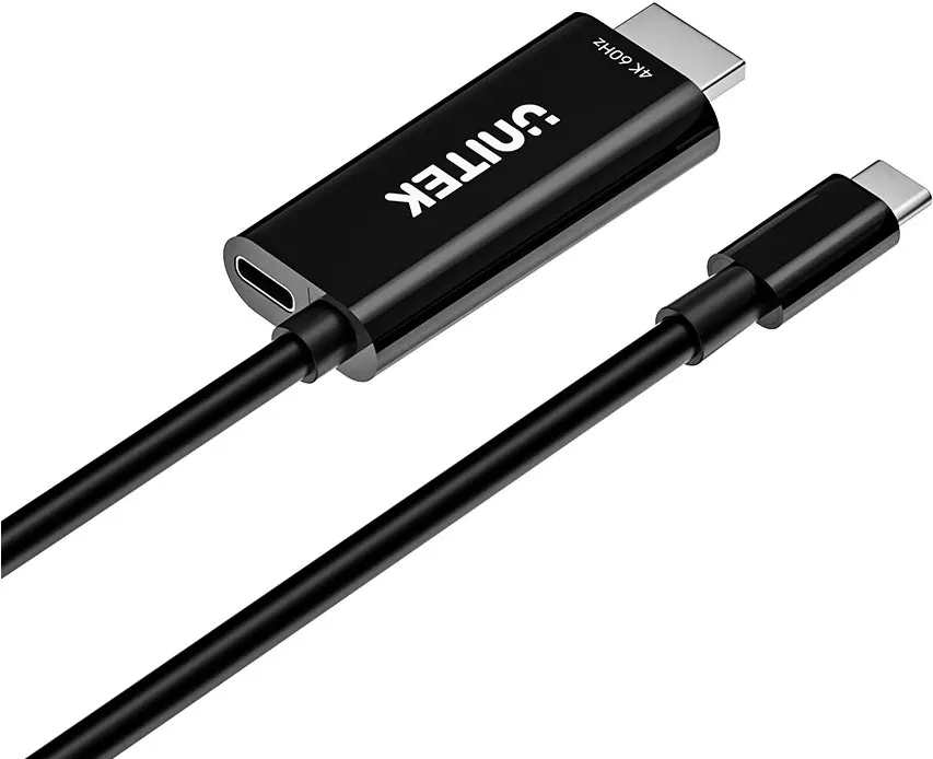 UNITEK V1439ABK01 USB graphics adapter 3840 x 2160 pixels Black