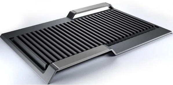 Siemens HZ390522 hob part/accessory Metal Houseware grill plate