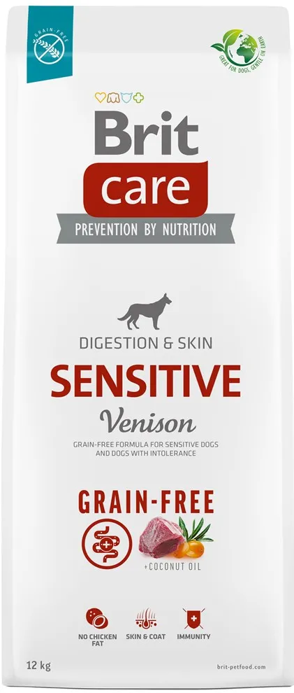 BRIT Care Sensitive Venison - dry dog food - 12 kg