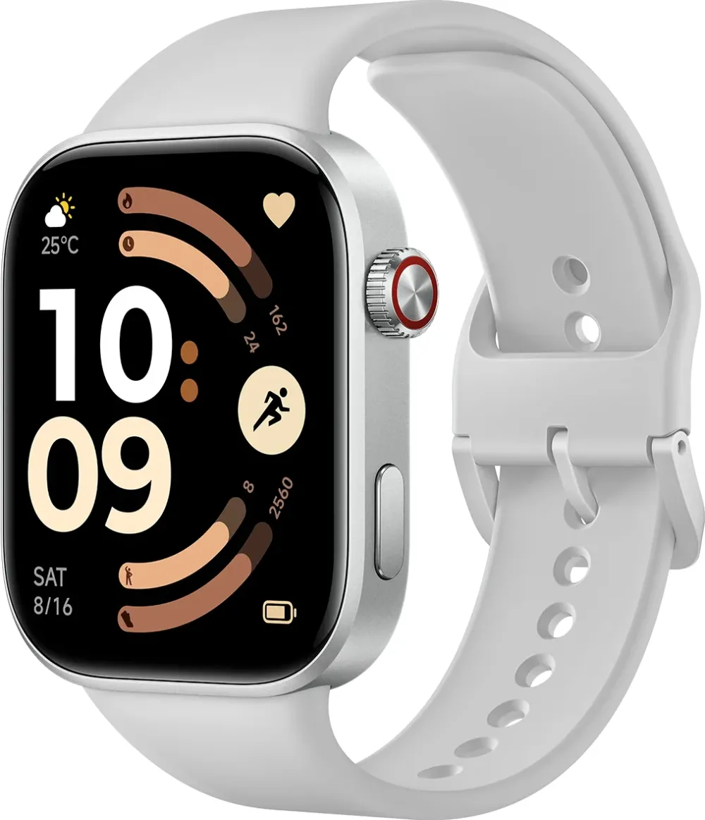 Smartwatch Redmi Watch 6, AMOLED 2.07", GPS + Bluetooth 5.4 + NFC, baterie 550 mAh, Gri Argintiu