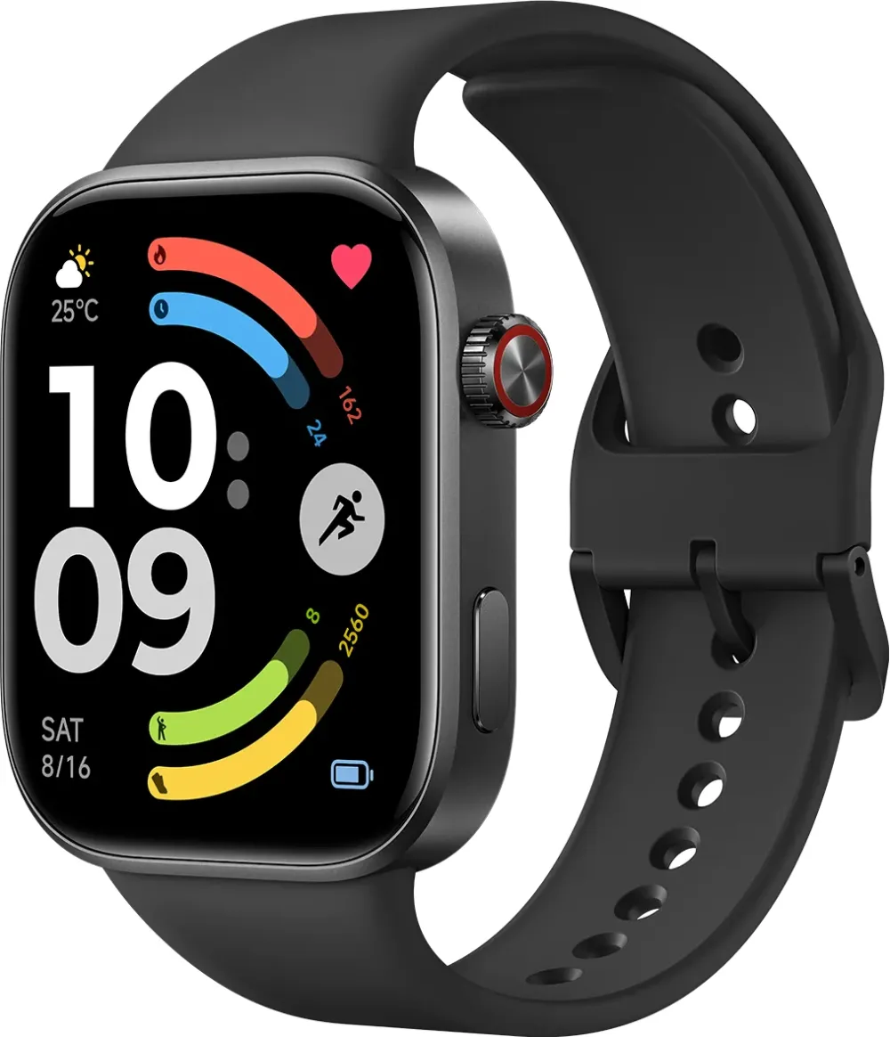 Smartwatch Redmi Watch 6, AMOLED 2.07", GPS + Bluetooth 5.4 + NFC, baterie 550 mAh, Obsidian Negru