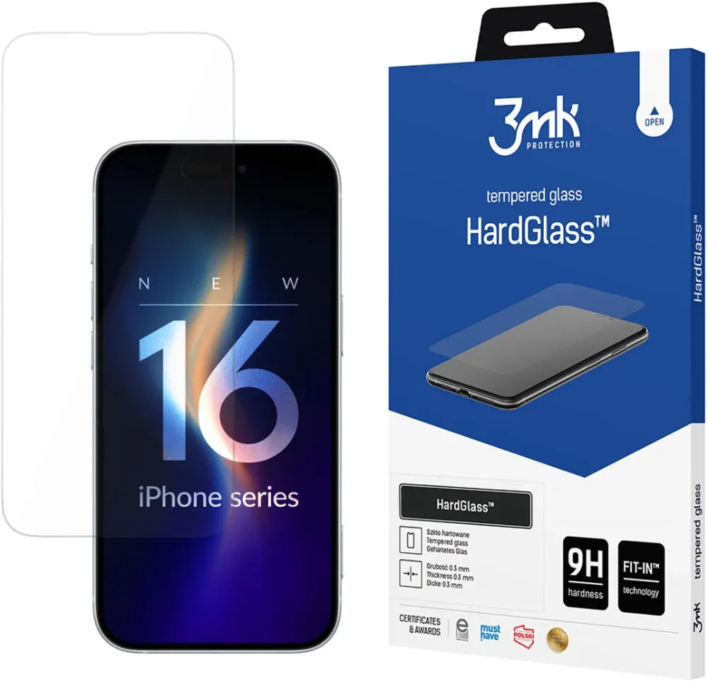 HardGlass iPhone 16 Pro 6,3 hardglass 9H