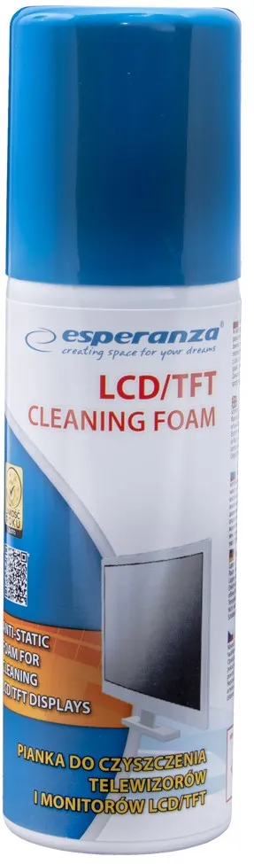 Esperanza ES101 equipment cleansing kit LCD/TFT/Plasma Equipment cleansing foam 100 ml
