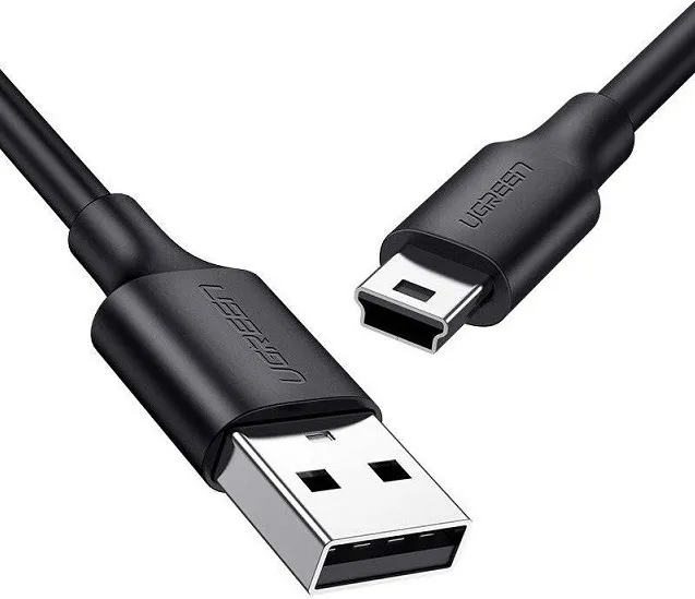 Ugreen USB cable - mini USB 480 Mbps 3 m US132 (black)