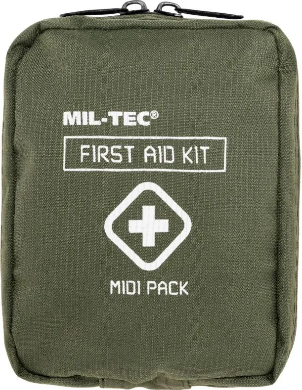 Mil-Tec First Aid Kit Midi Pack - Olive