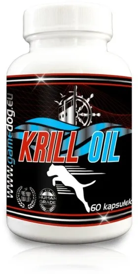 GAME DOG Krill Oil - supplements for dogs - 60 tablets