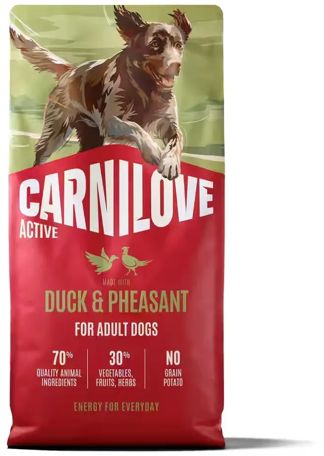 CARNILOVE Active Duck & Pheasant - dry dog food - 12kg