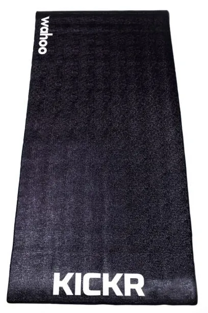 wahoo WahooFitness WFKICKRMAT antistatic floor mat Black Rubber