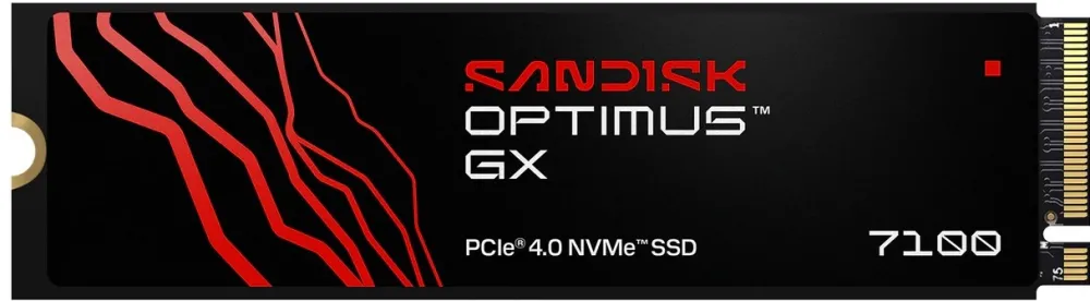 SanDisk Optimus GX 7100 500 GB M.2 PCI Express 4.0 NVMe TLC 3D NAND