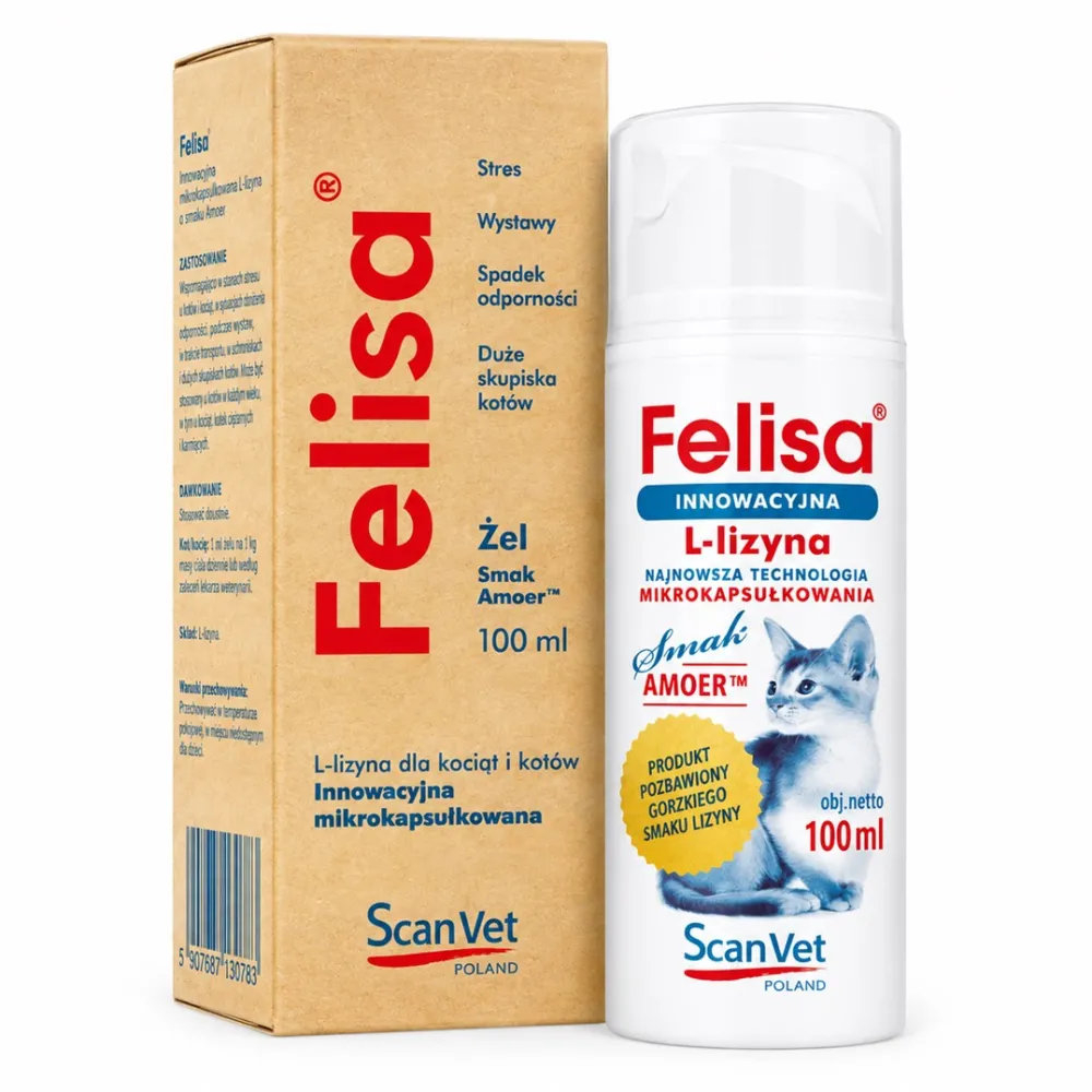 SCANVET Felisa - dietary supplements for cats - 100ml