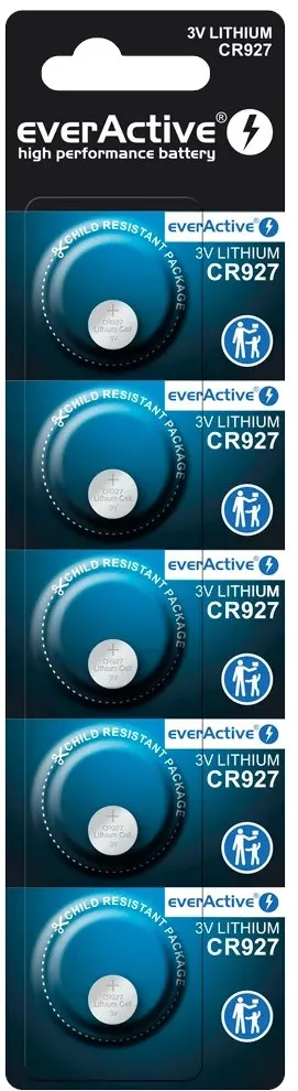 Lithium battery mini everActive CR927 - blister 5 pcs.