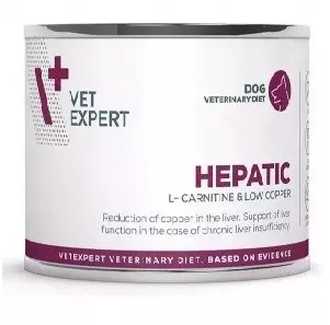 VETEXPERT Hepatic Chicken - wet dog food - 200g