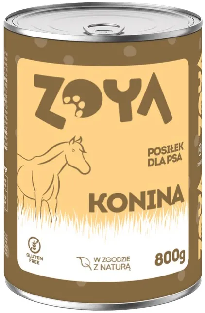 ZOYA Horse - wet dog food - 800g