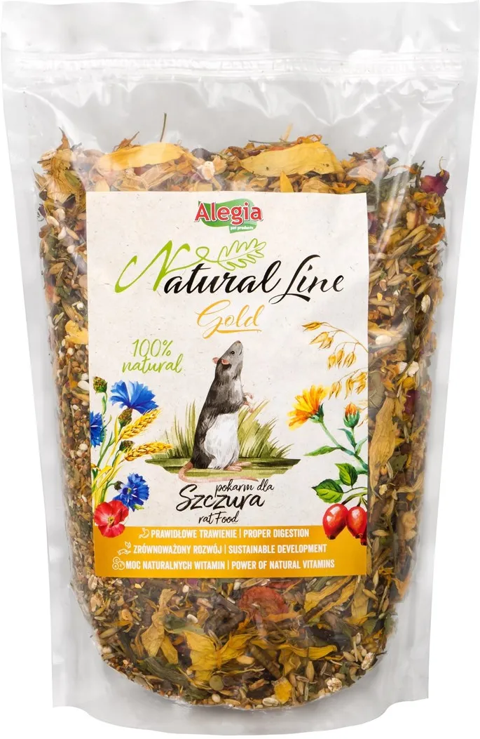 ALEGIA Natural Line Gold - dry food for rat - 2.2kg