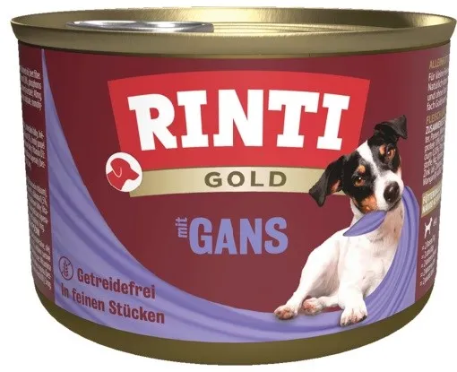 RINTI Gold Goose - wet dog food - 185g