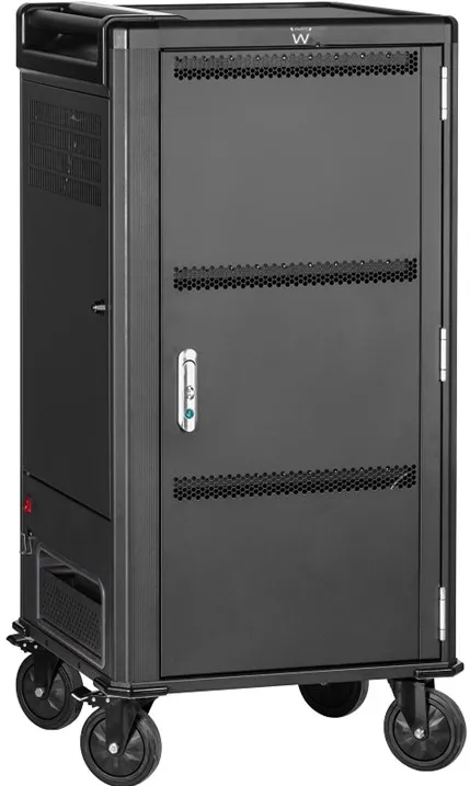Dulap mobil de Incarcare EWENT EW1702 pentru 30 dispozitive mobile negru gri