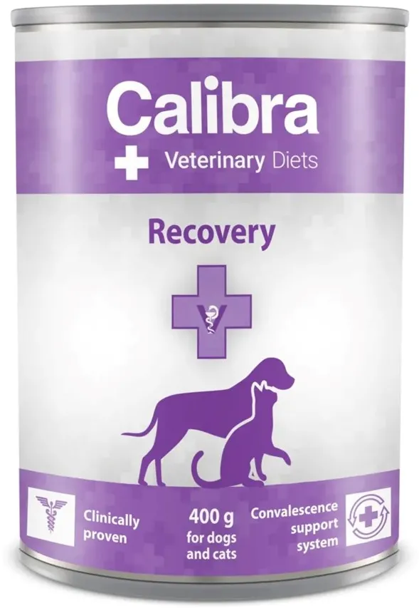 Hrana umeda veterinara Calibra VD Dog & Cat Recovery pentru caini si pisici somon 400 g