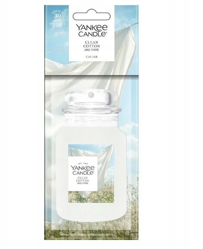 CLEAN COTTON YANKEE Scented Air Freshener