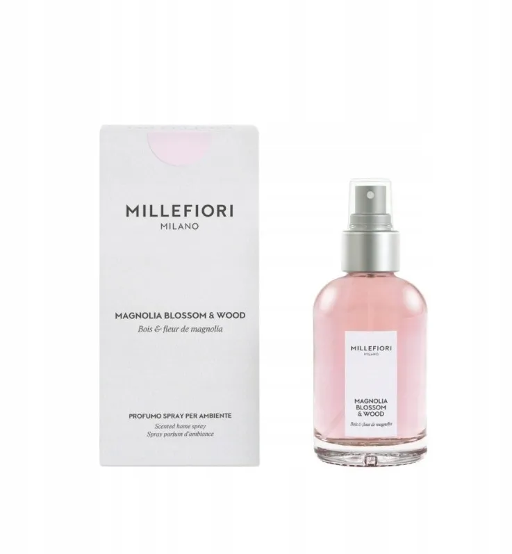 Room Fragrance Spray 100 ml MAGNOLIA BLOSSOM & WOOD MILLEFIORI