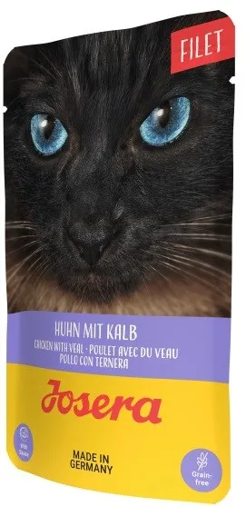 JOSERA Chicken fillet with veal - wet cat food - 70 g