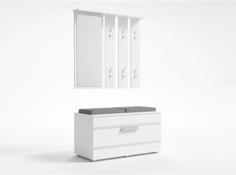 Topeshop GAR OPAL BIEL entryway cabinet