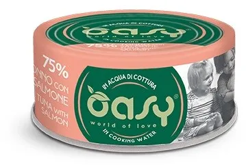 OASY More Love Tuna with salmon - wet cat food - 70g